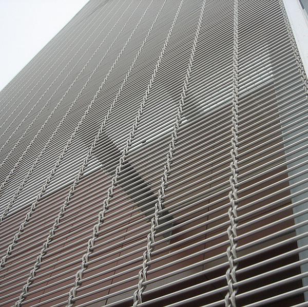 Metal Curtain Architectural Decorative Wire Mesh Panels Stainless Steel Wire