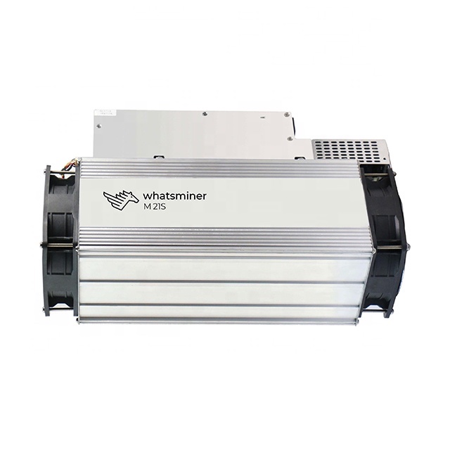 3360W Whatsminer M21S 50T 56T 54T BTC Miner 390mm*155mm*240mm