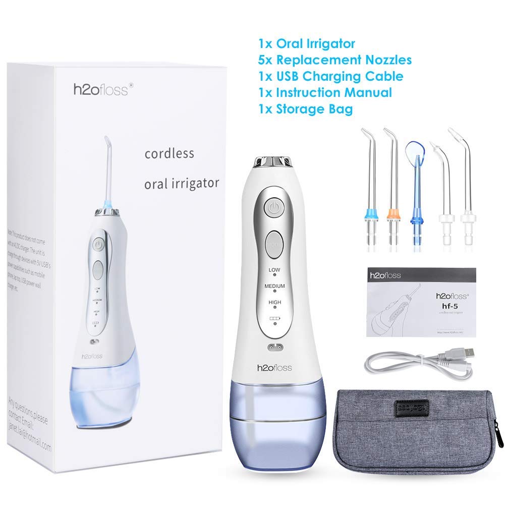 Electric Portable Cordless Dental Water Flosser Wholesale Waterflosser OEM Oral Irrigator