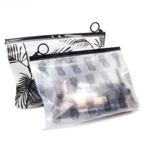 China Cartoon Clear Woman Portable Transparent Travel Pvc Makeup Bag wholesale
