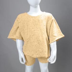 China Toddlers Custom Made Sweaters Relaxed Fit 100% Cotton Speckled 2 Piece Knitwear wholesale