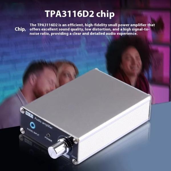 Tpa3116D2 Dual Channel 60W*2 for Home Amplifier Kit High Power Digital Audio Board Core Technology Audio Voice Control Modules