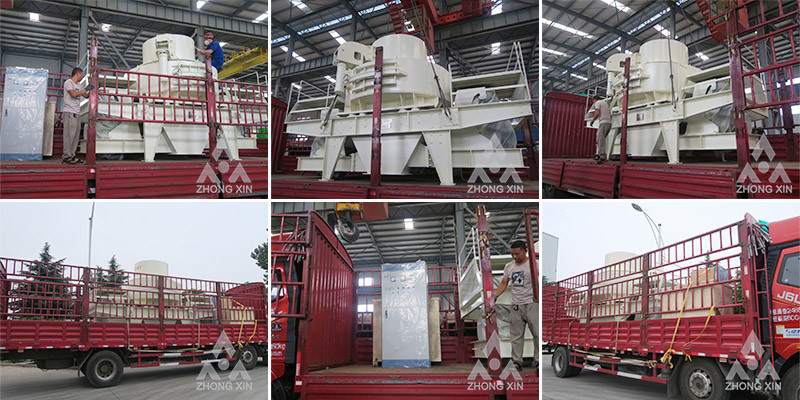 parts manual for vsi 7611 crusher from Zhongxin machinery Tertiary Crusher sand making machine