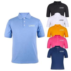 China Multi Colored Cotton Mens Polo Style Shirts Short Sleeve OEM / ODM Service wholesale