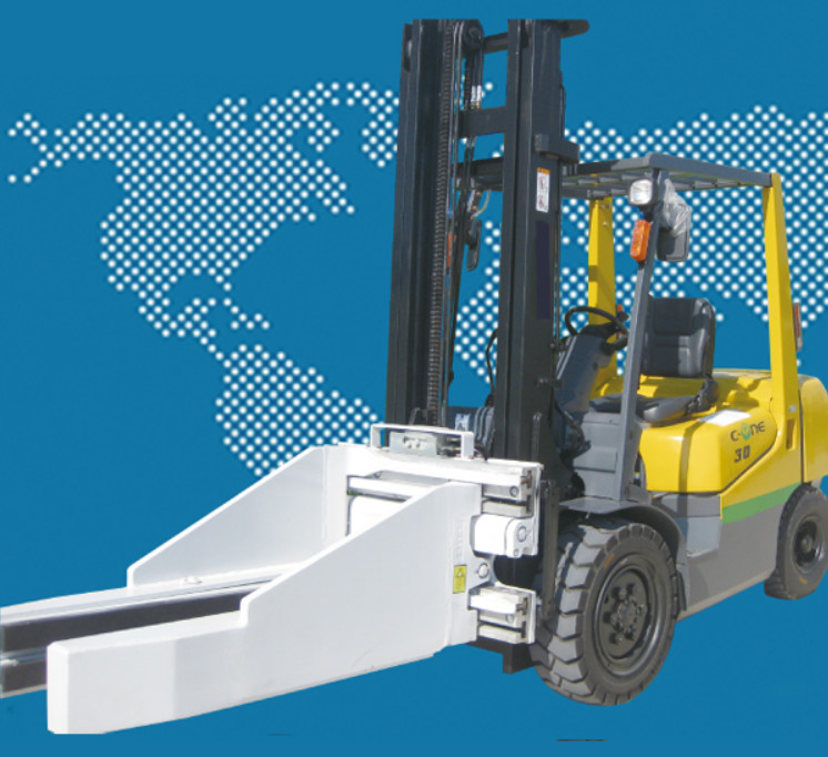 Hydraulic 2.5 Ton 3 Ton Forklift Block Clamp Attachment For Excavator
