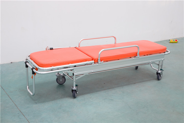 CE Certified Aluminum Alloy Medical Emergency Ambulance Stretcher for Operating Room ICU