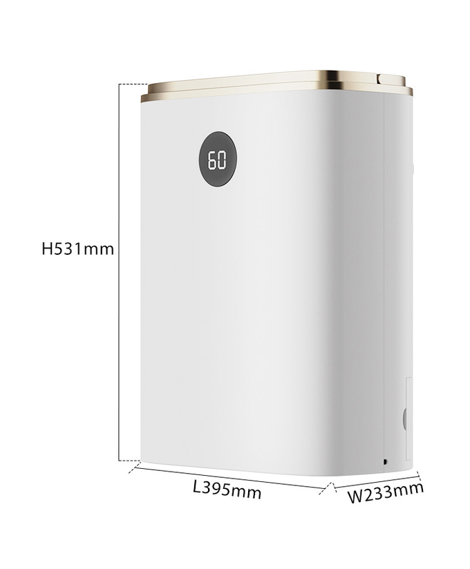 5.5L Household Rotary Dehumidifier Air Purifier 2 In 1 With Hidden Handle