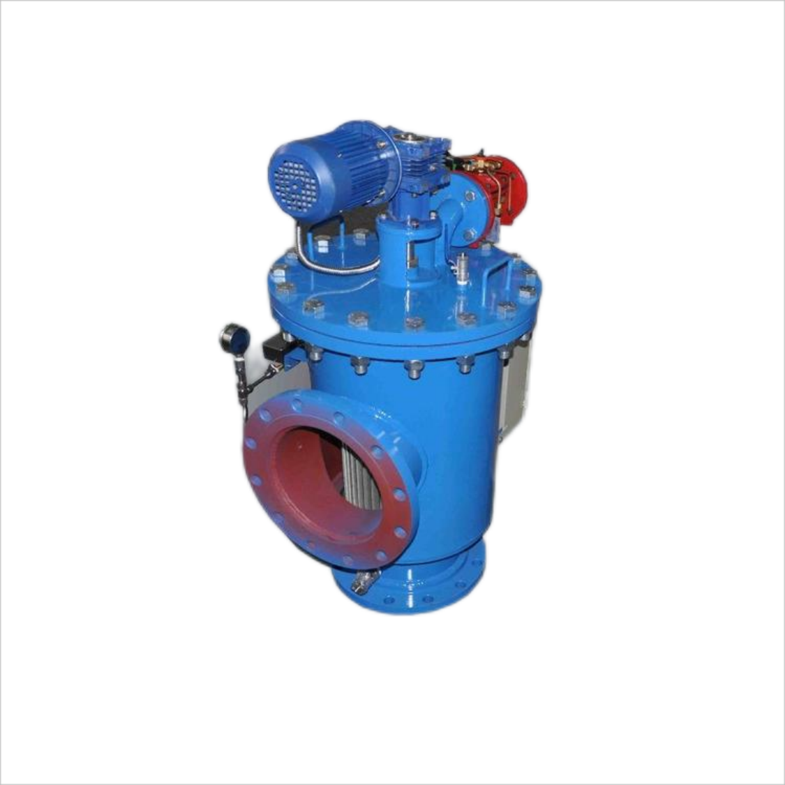 Self-Cleaning Filter Housing with Backwash System Flow Liquid Filtration and Filtering