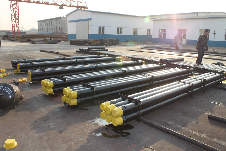 Atlas Copco Forging Down Hole DTH Drill Pipe / Rig Rock Drill Tools