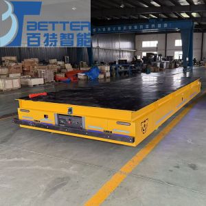 Heavy Duty Steel Pipes Transport Equipment Material Transfer Trolley
