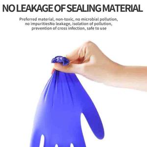 China Surgical Disposable Nitrile Gloves Anti Virus Dentist Examination Medical Use wholesale