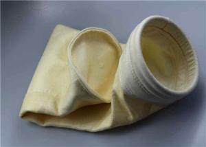 China Coal Powder Dust Collector Filter Bags , Acrylic Micron Filter Bags Evenly Mixed Protective Layer wholesale