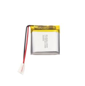 China Square Lithium Polymer Battery Pack 3.7 V 900mAh Li Po Battery wholesale