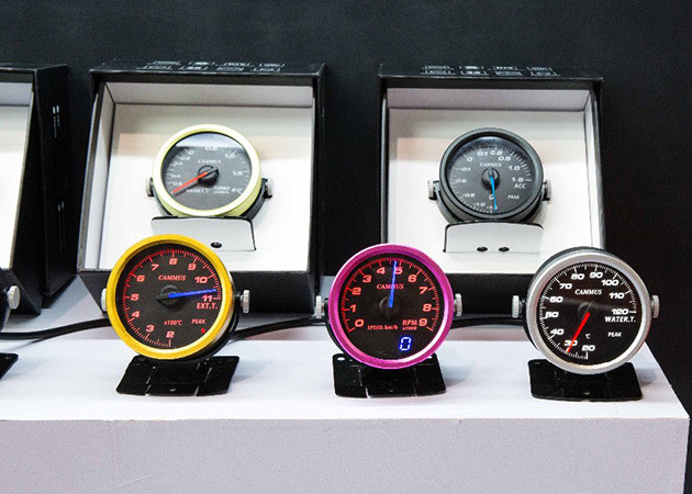 52mm Oil Air Pressure Car Gauge Meter Sensor Reading 9 Colors