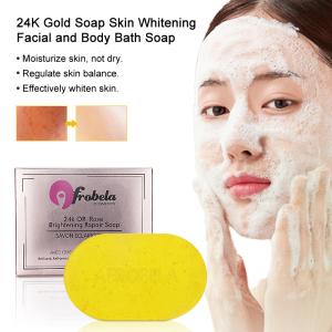 China 135g Glutathione 24k Gold Soap For Face Whitening Lighting wholesale