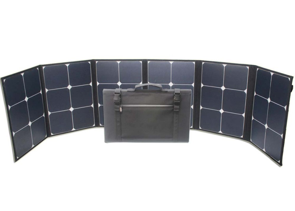 Residential Roof Flexible Folding Solar Panels IP65 Protection Grade 2 Meters Cable