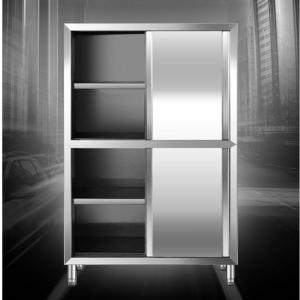 China ISO9001 OEM Stainless Steel Storage Cabinets , Kitchen Sink Cabinets wholesale