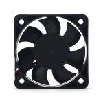 12V Brushless DC Axial Cooling Fan 50x50x10mm Black Flange Mount