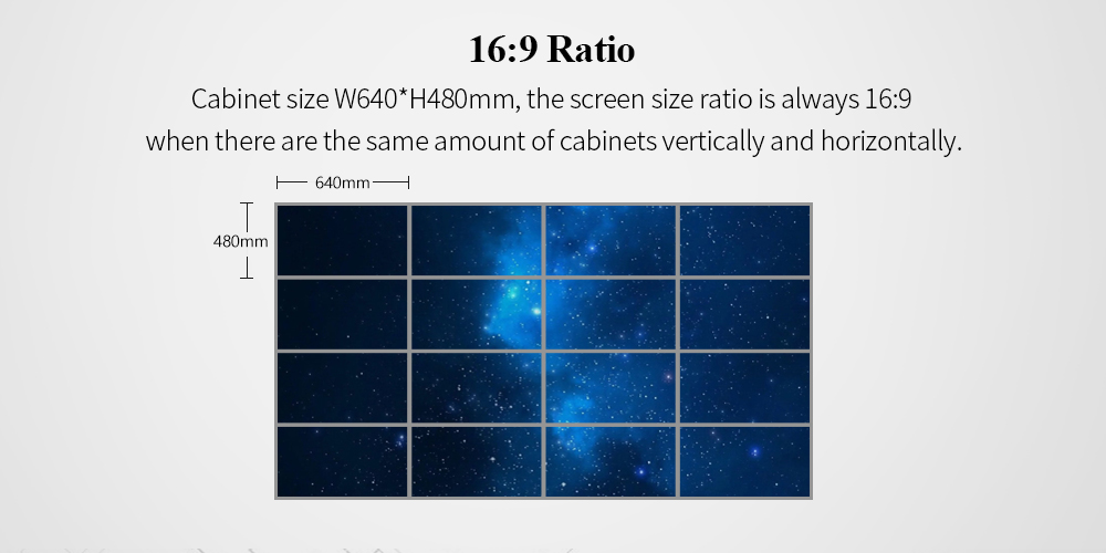 IP31 Rated Network Control Indoor Fixed LED Display P2.6 LED Screen For Mall Advertising