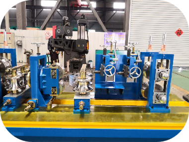 380V 100kw Stainless Steel Pipe Making Machine Tube Mill