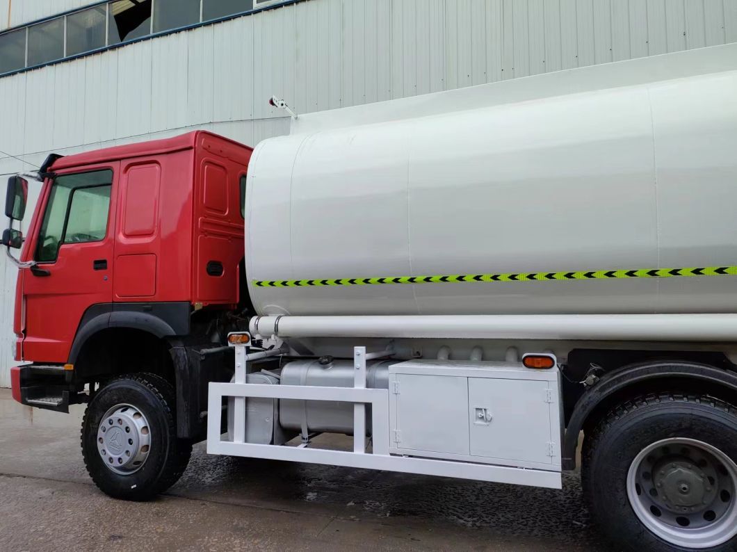 HOWO 4X2 10cbm Oil Tank Refilling Mobile Fuel Dispensing Transport Truck