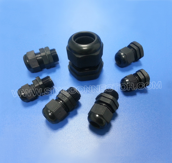 Flameproof Polyamide Nylon Cable Glands IP68 (UL94V-0) with PG & Metric Threads