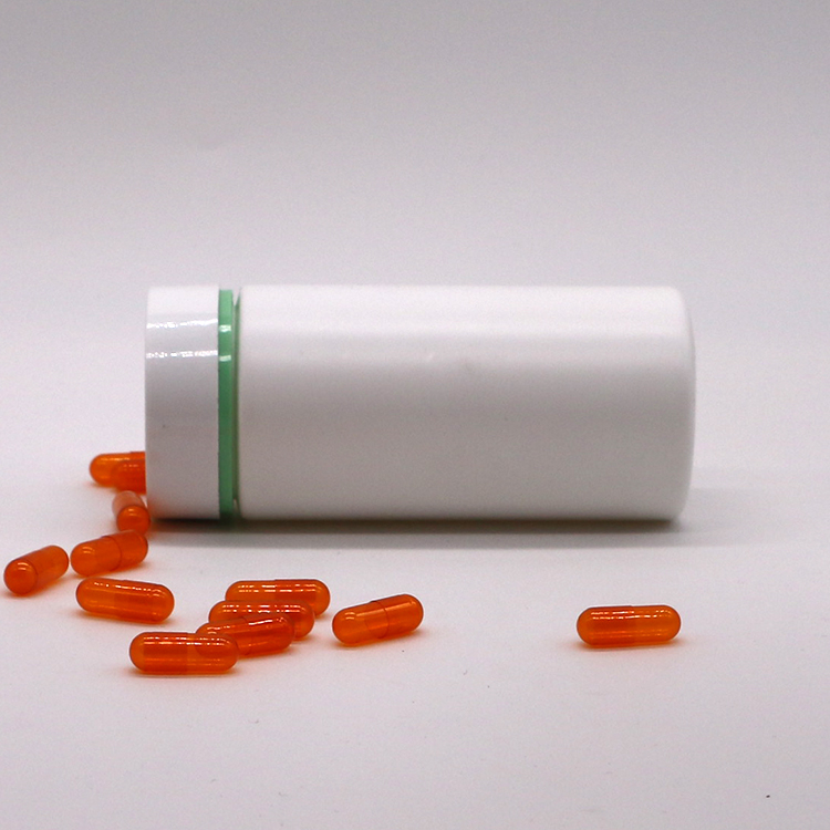 Customized Color Emboss Logo Plastic Bottles for Capsules/Tablets/Pills/Powder 200ml