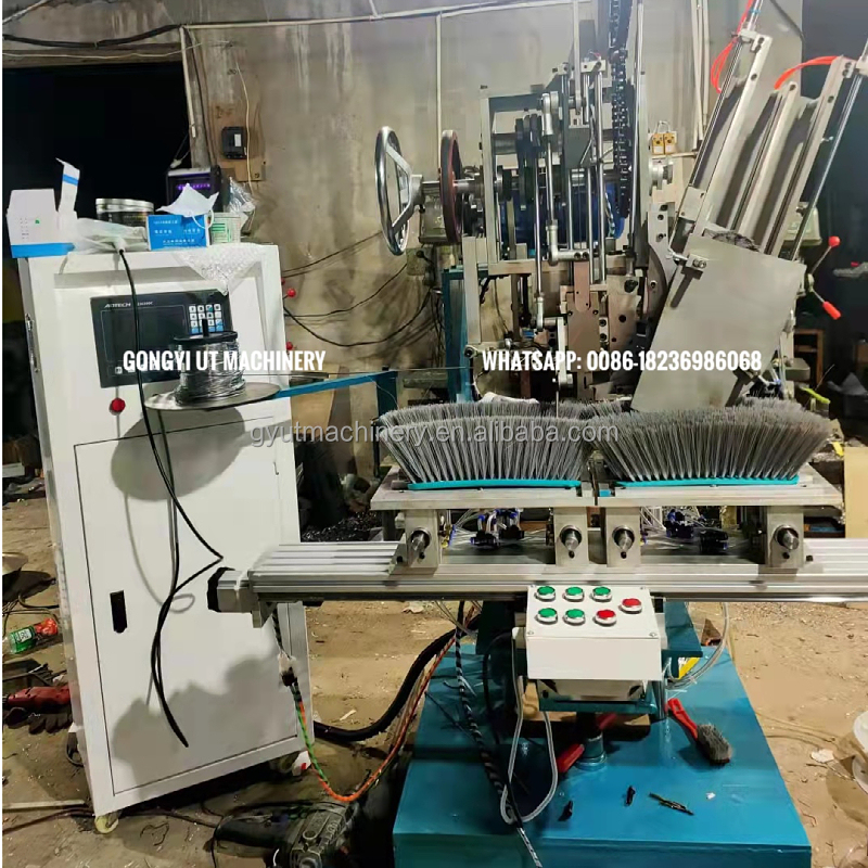 Double Stage Broom Tufting Machine for Broom Production Spare Parts Included