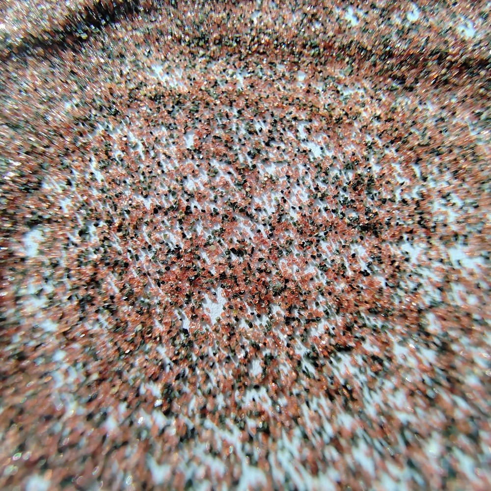 water jet CNC cutting Abrasive medium Almandine rock washed Garnet sand mesh 80 HS code 25132000