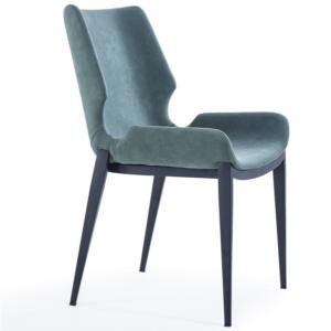 China Moderately Thick 62x55x90cm PU Leather Dining Chairs wholesale