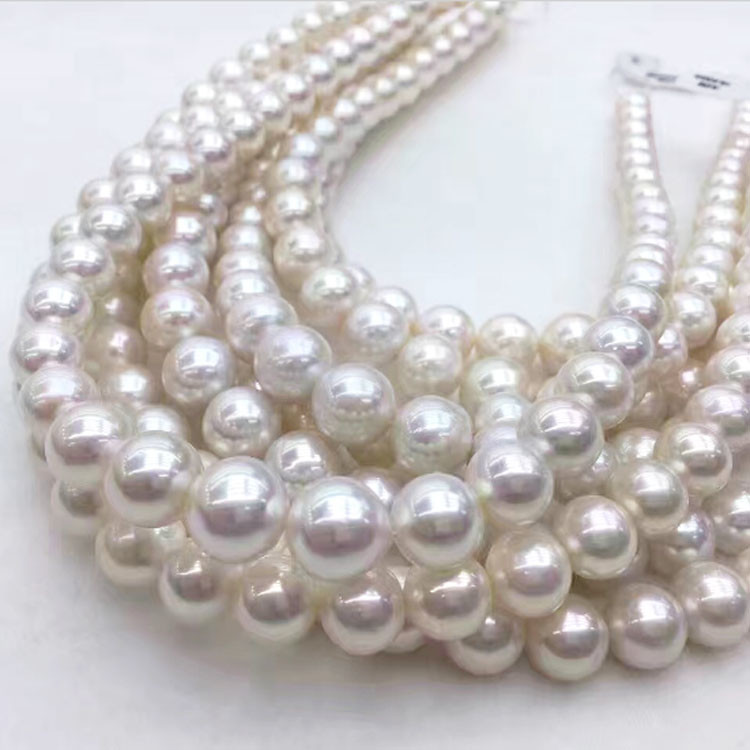 Wholesale High Quality DIY Handmade 10mm Round White Shell Pearl Beads Strand