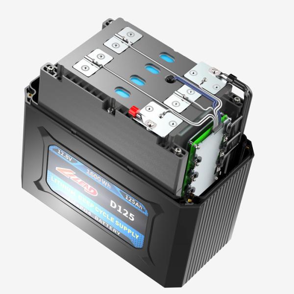Quality 12v Lifepo4 Deep Cycle Battery 2000 Cycles FCC ROHS Certificated for sale