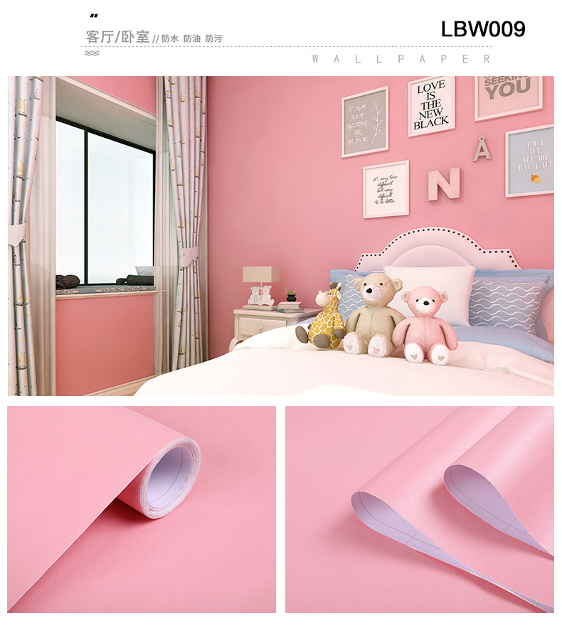 Add a Touch of Elegance with Our PVC Self Adhesive Non-woven Wallpaper Embossed Surface