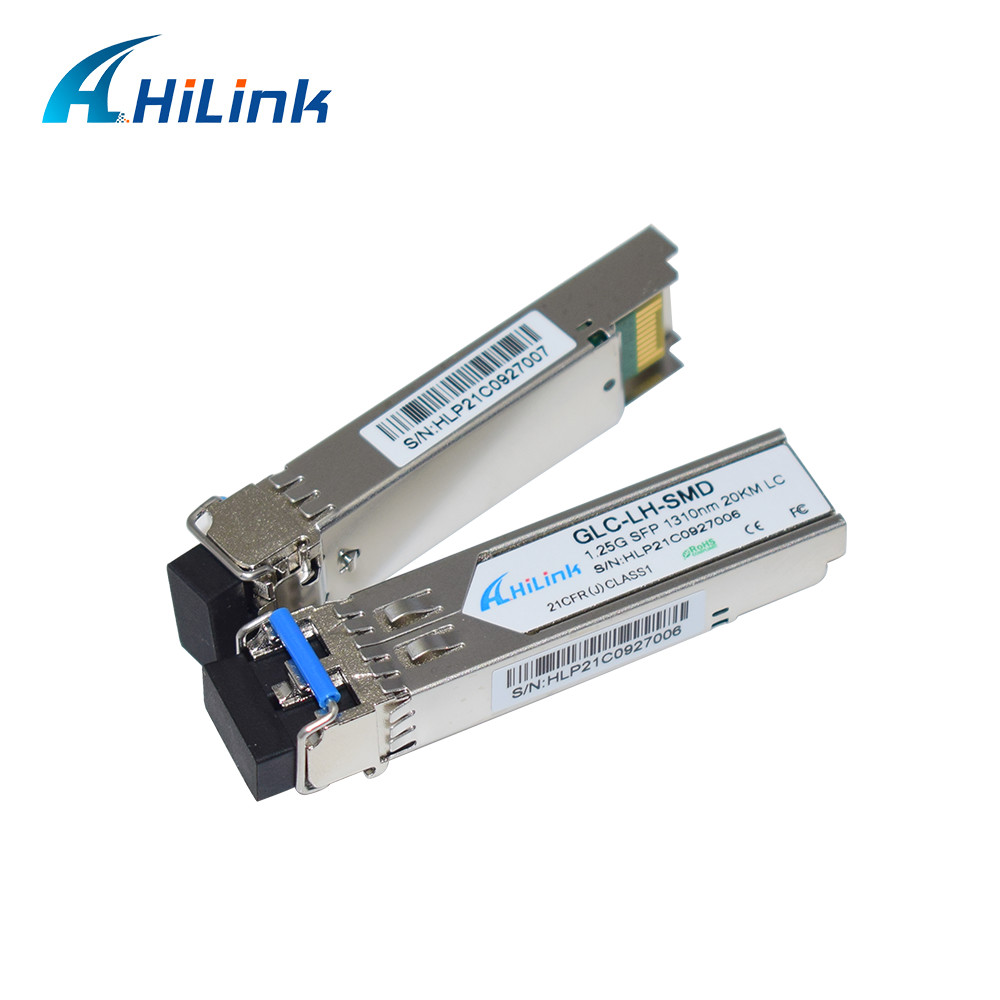 GLC-LH-SM 1.25G SFP 1310nm 20KM Dual LC Optical Transceiver Module