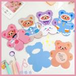Instagram Cartoon Bear Birthday Card Creative Cute Matte Lamination