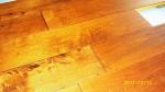Maple Solid Flooring handscraped and Distressed Surface