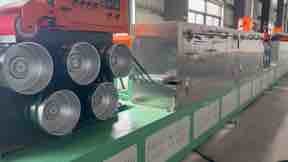 Automatic Winding PET Strap Production Line 9mm-25mm Outputting 1.5 Tons/24H From PET Flakes Or Granules