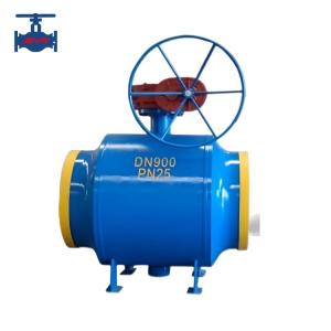 China API 6D ASTM A105 Steel Weld End Ball Valve For Heating Water Standard wholesale