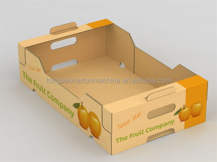 Automatic Folder Gluer Inline Corrugated Box Flexo Printing Machine with 1200mm Width