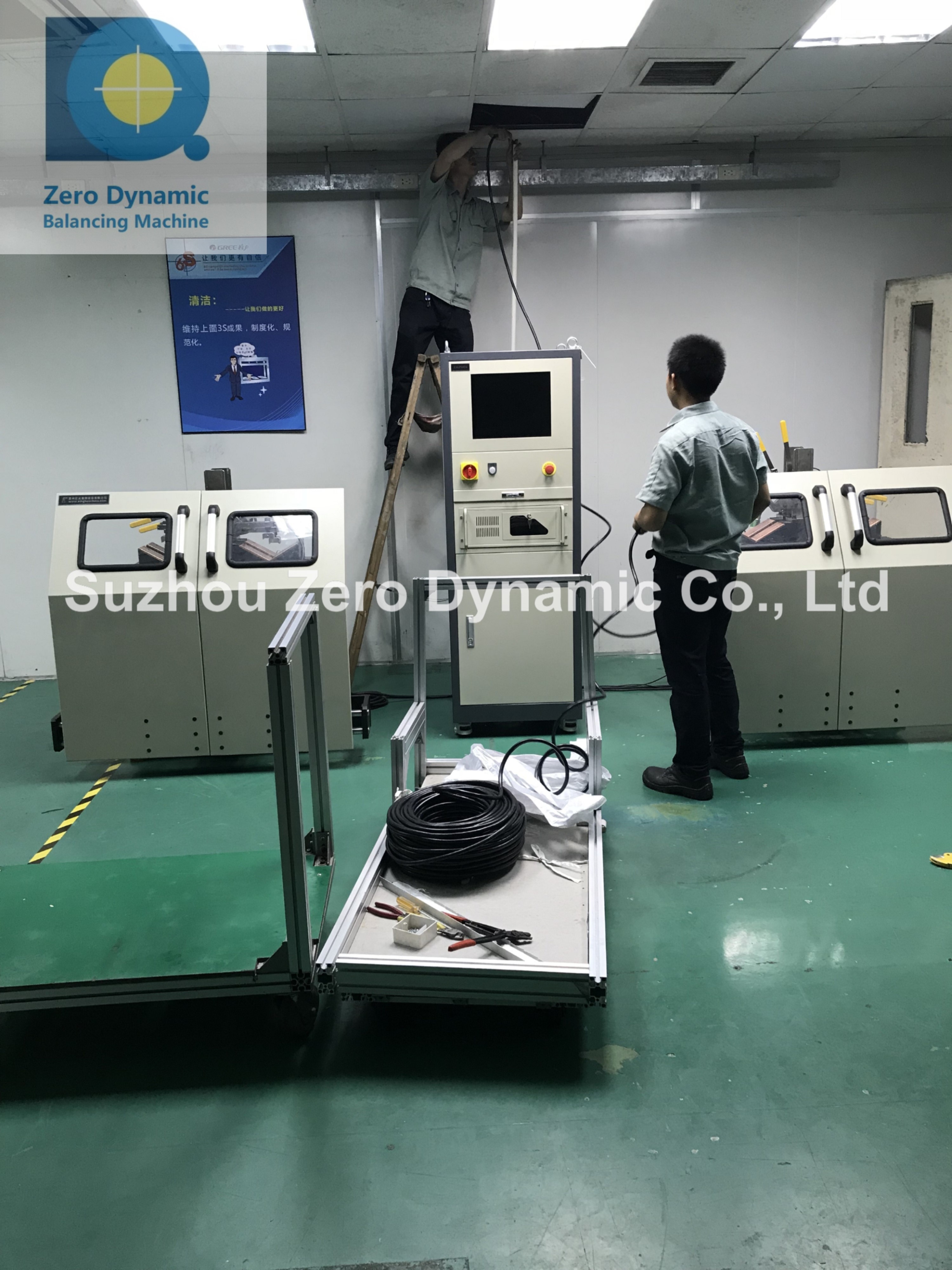 Spindle Running-In Testing Machine, Mechanical Spindle Running-In Machine With Four Bases