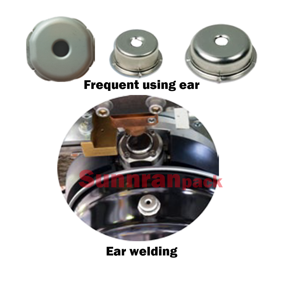 Pail Ear Welding Tin Box Making Machine 25L 45CPM For Can Making