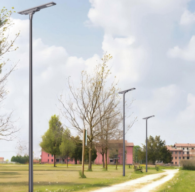 50W Solar LED Street Light Waterproof IP66 230LM/W With High-efficiency Solar Panel Used In Streets.