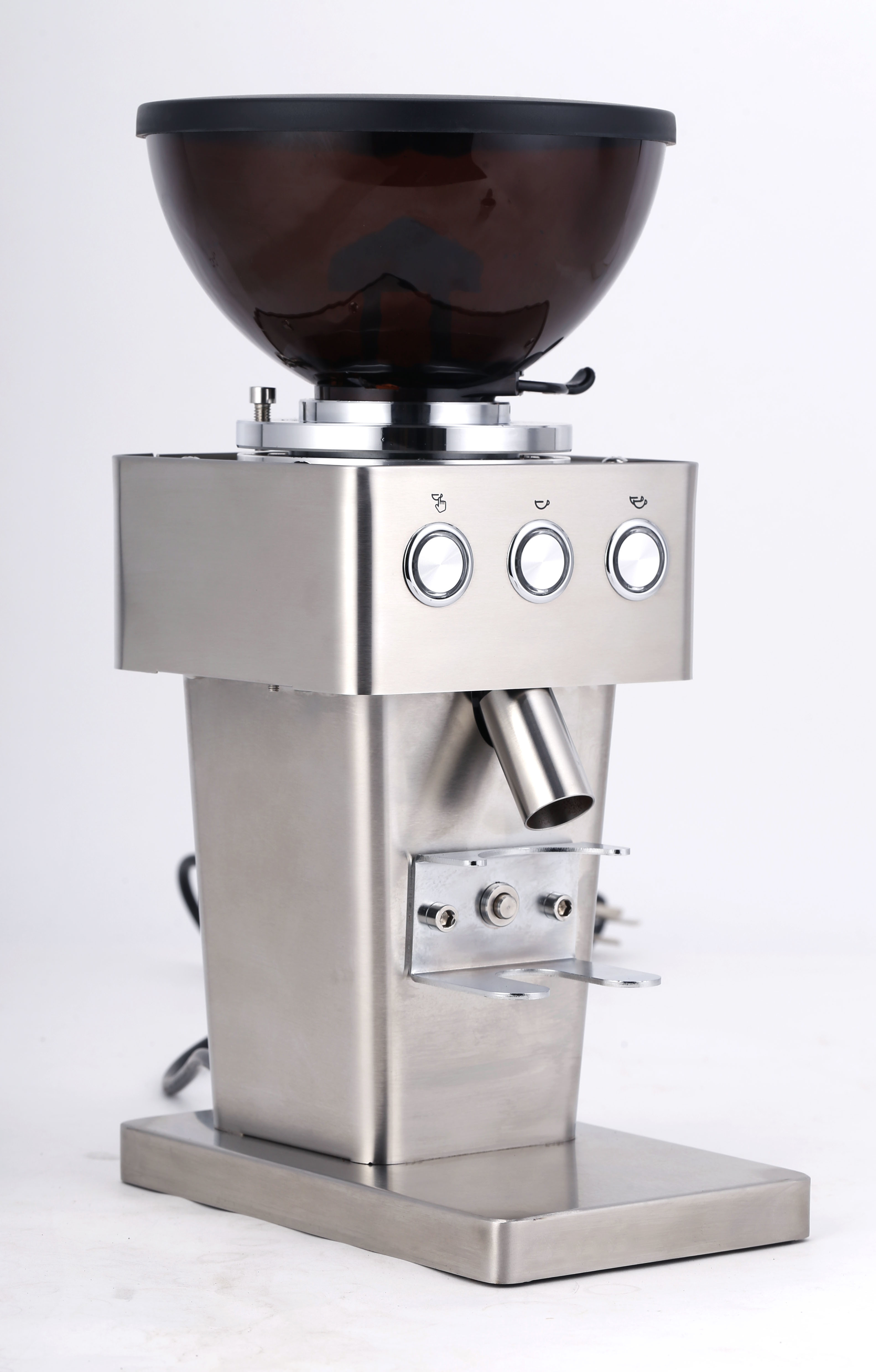 Flat Burr Household Coffee Grinder / Home Espresso Grinder With 60mm Grinding Stone