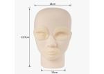Emulsion Material Tattoo Practice Skin 3D Effect Silicone Head Model
