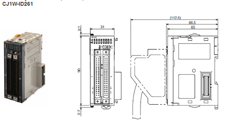Original OMRON PLC CJ1W-ID211 Programmable Logic Controller
