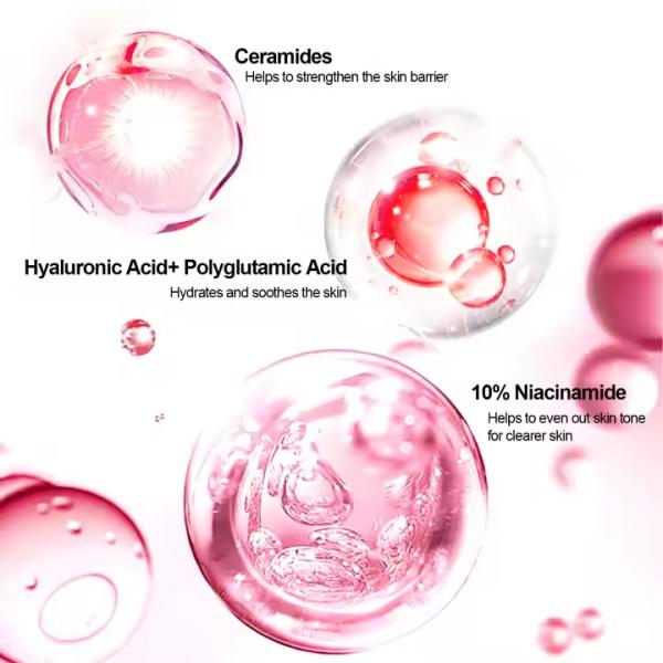 Packaged serum with branded box