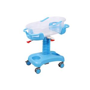 Luxurious Hospital Baby Cot , Hospital Baby Bassinet ABS Height Adjustable