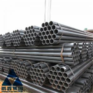 China ISO9001 12m Length OD 660mm ERW Welded Steel Pipe Black Covering wholesale