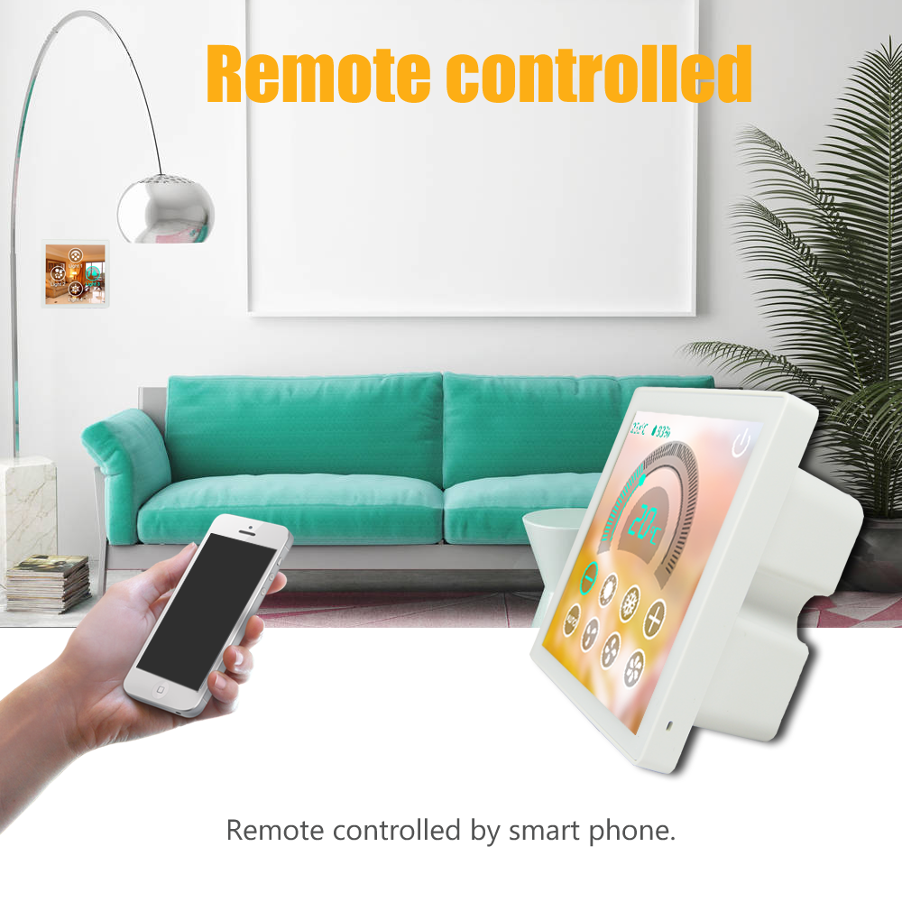EU UK USA Wifi Electrical Switch , IOS / Android Smartphone Light Switch
