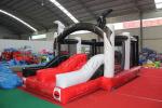 3 Layers PVC Material Blow Up Houses For Birthday Parties Goat Themed